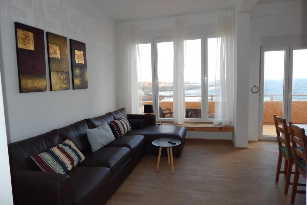 Big, Large Cozy Apartment With Sea View Ask For Additional Bedroom As An Extra Option Telde Kültér fotó