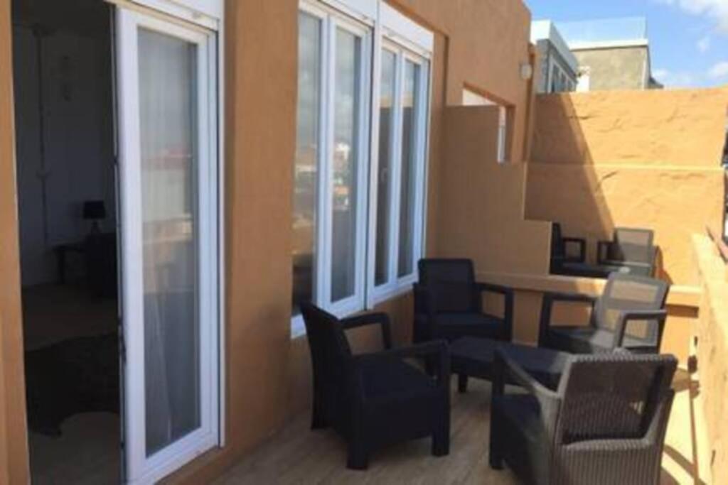 Big, Large Cozy Apartment With Sea View Ask For Additional Bedroom As An Extra Option Telde Kültér fotó